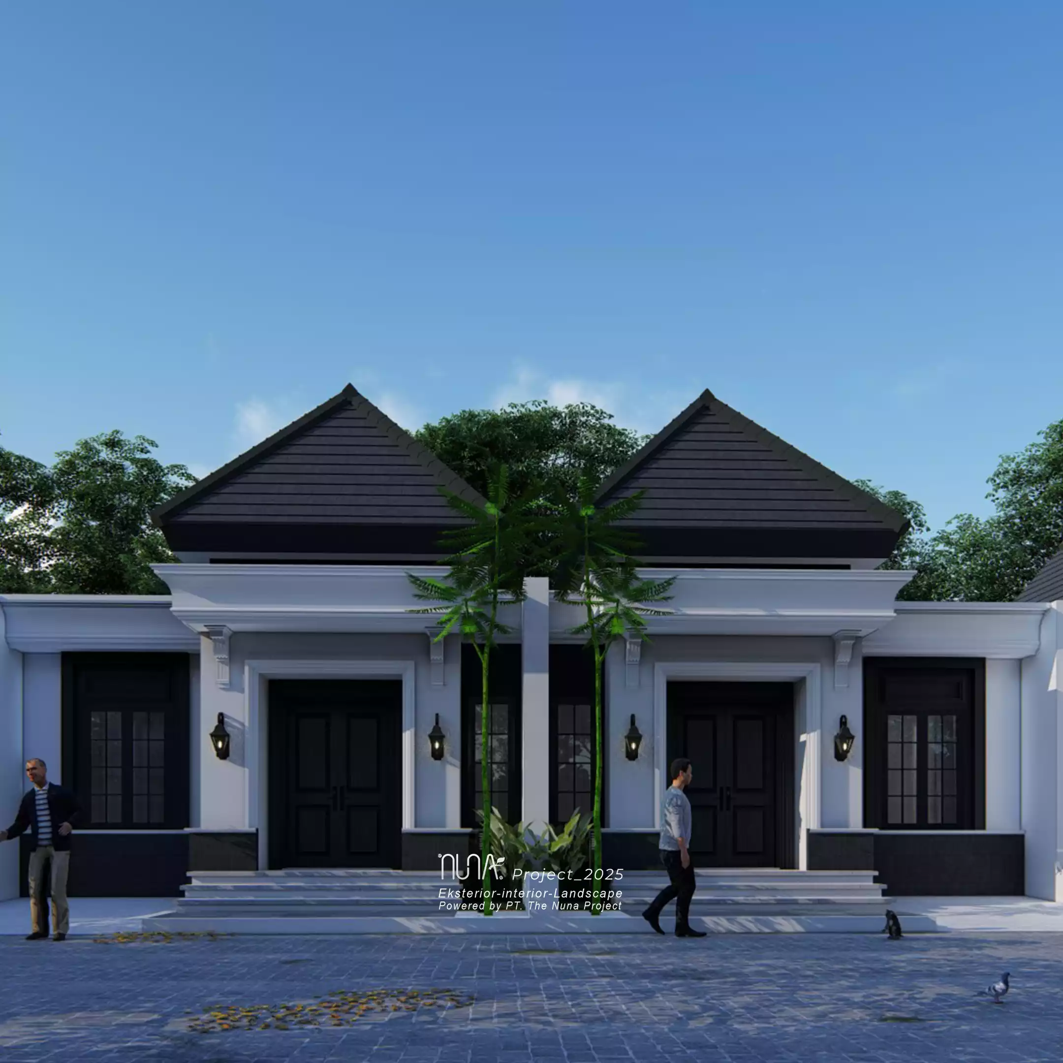 Desain Cluster Quinland Mansion-Bumiayu